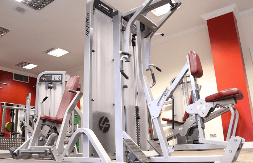 Picture of inside blaby fitness gym